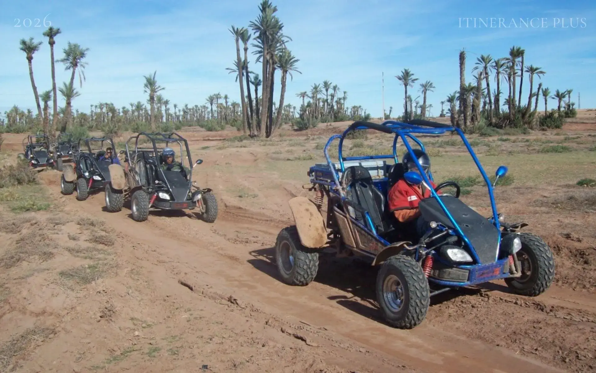 Buggy Palmeraie Marrakech : L'aventure au Cœur de L'oasis Millénaire à Palmeraie de Marrakech. au Maroc - excursion premium avec Itinerance Plus