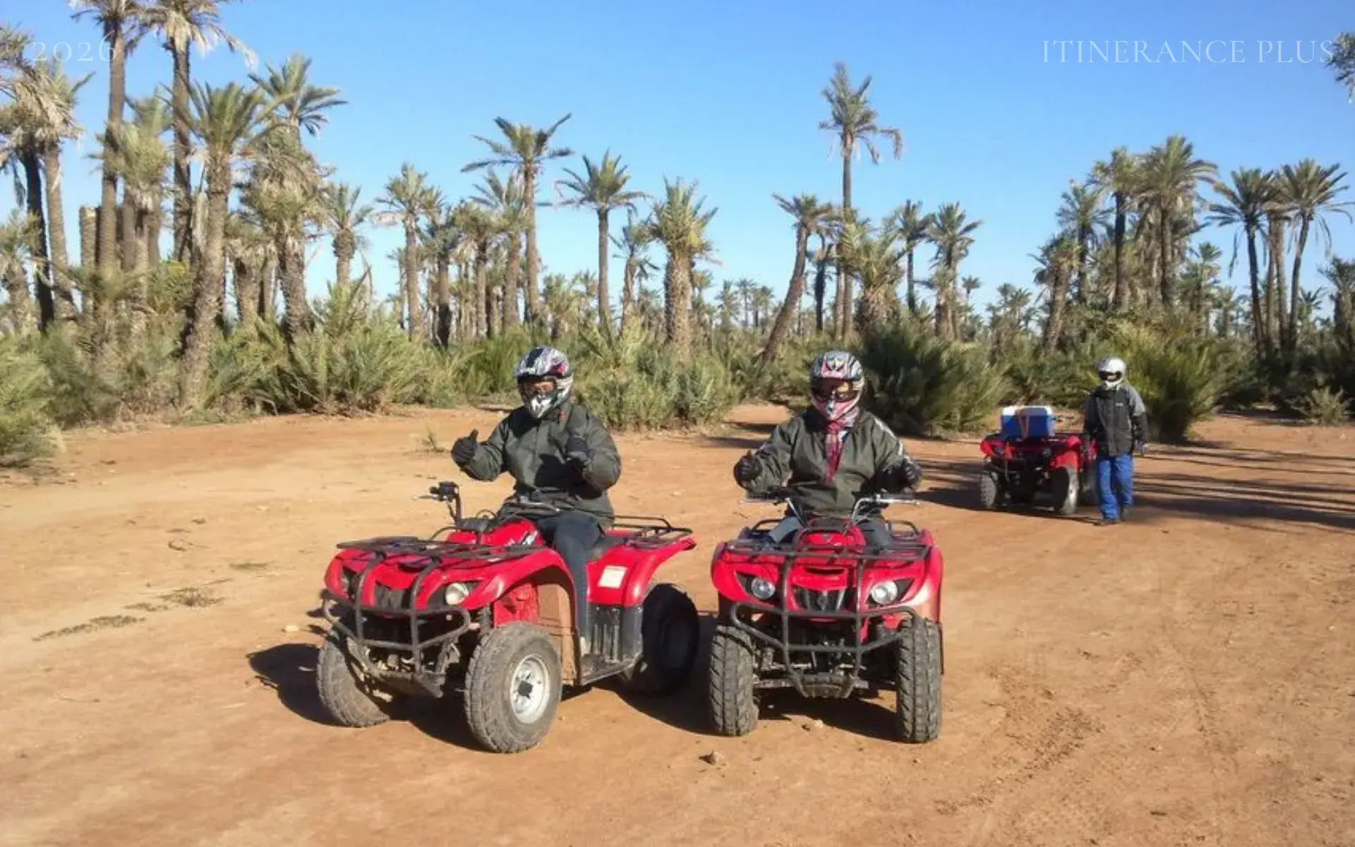 Quad Palmeraie Marrakech : Virée Sensationnelle Dans L'oasis de Marrakech à Palmeraie de Marrakech. au Maroc - excursion premium avec Itinerance Plus